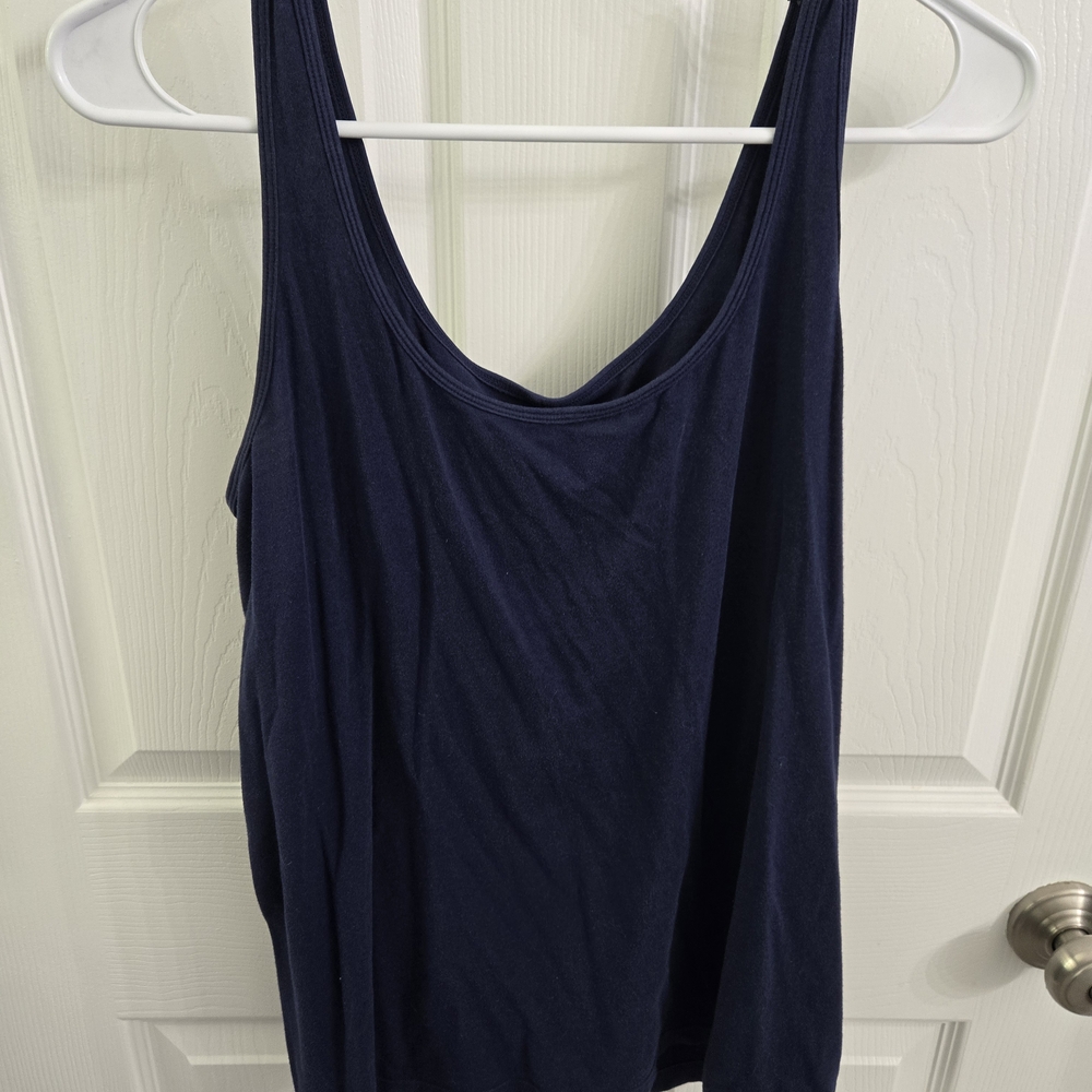 Old Navy Navy Blue Women's Tank Top